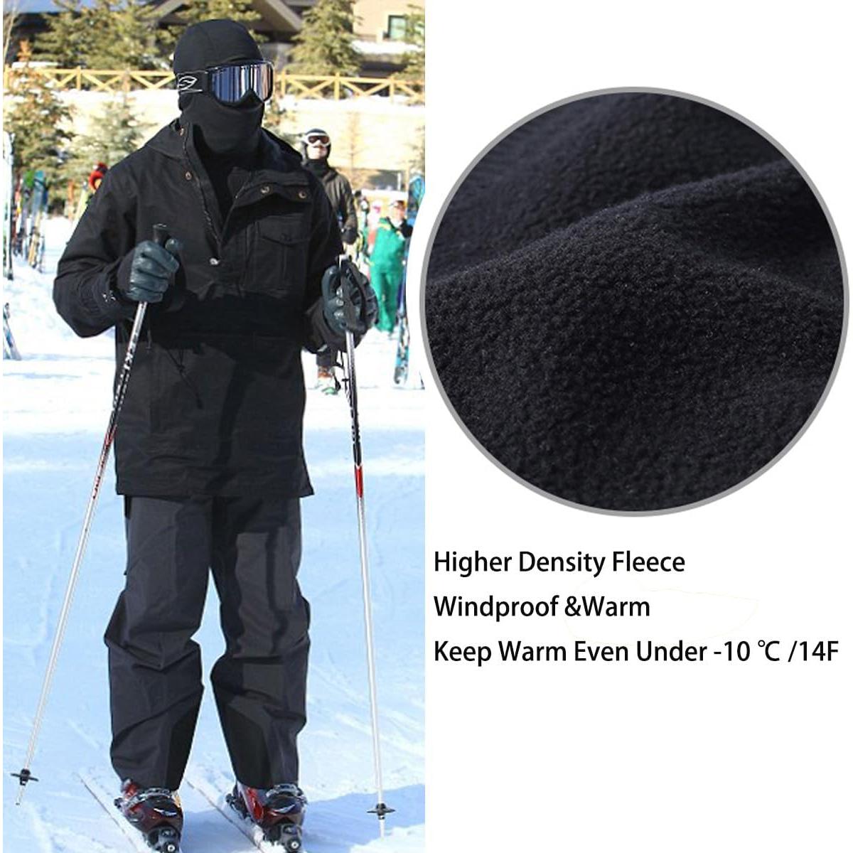 Balaclava térmica Omenex para clima frío - Forro polar 350g