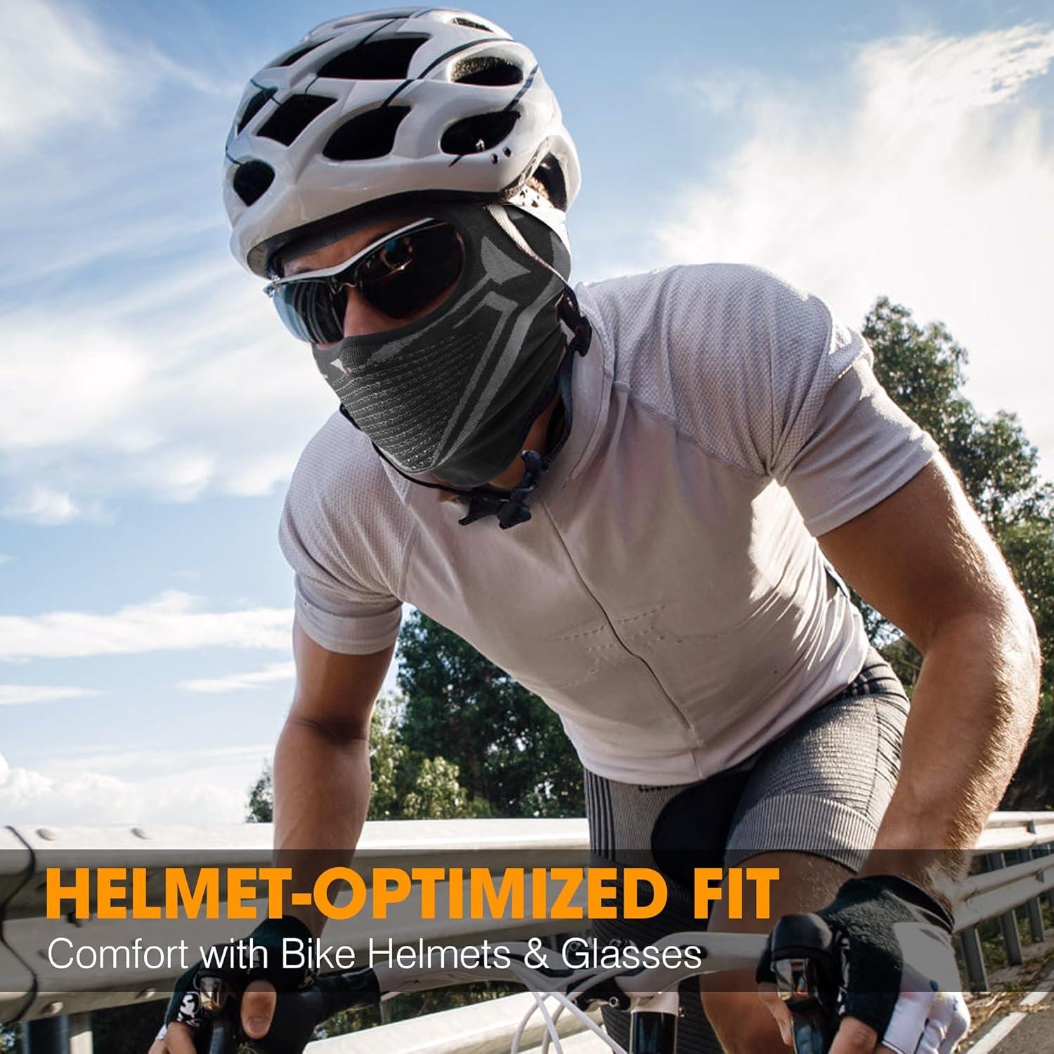 Pasamontañas Transpirable WTACTFUL para Motocicleta y Ciclismo