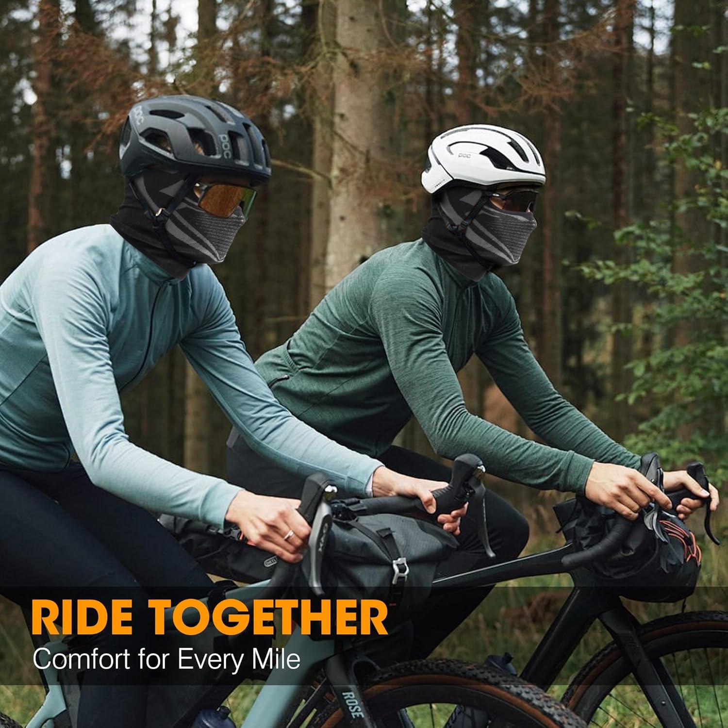 Pasamontañas Transpirable WTACTFUL para Motocicleta y Ciclismo