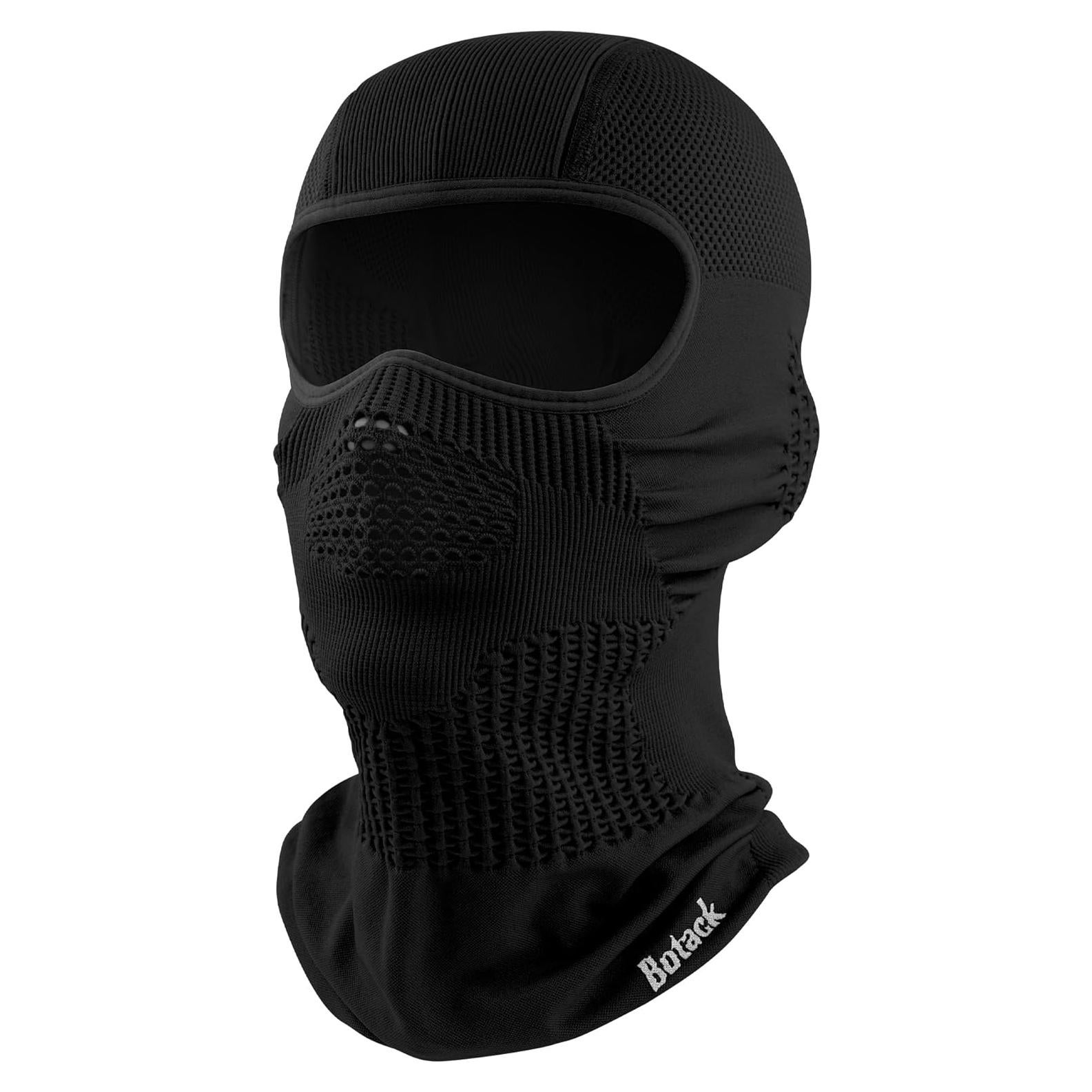 Pasamontañas Térmico Botack Negro para Esquí y Motocicleta