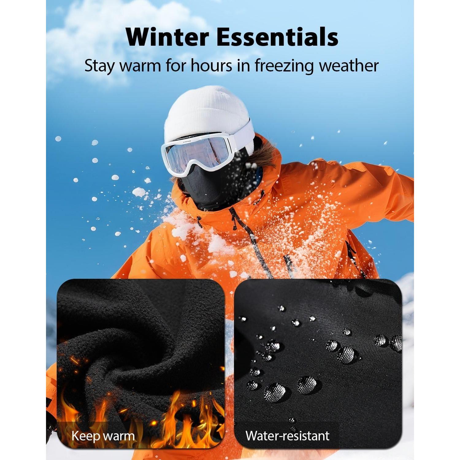 Pasamontañas RIGWARL Térmico Unisex para Esquí y Ciclismo