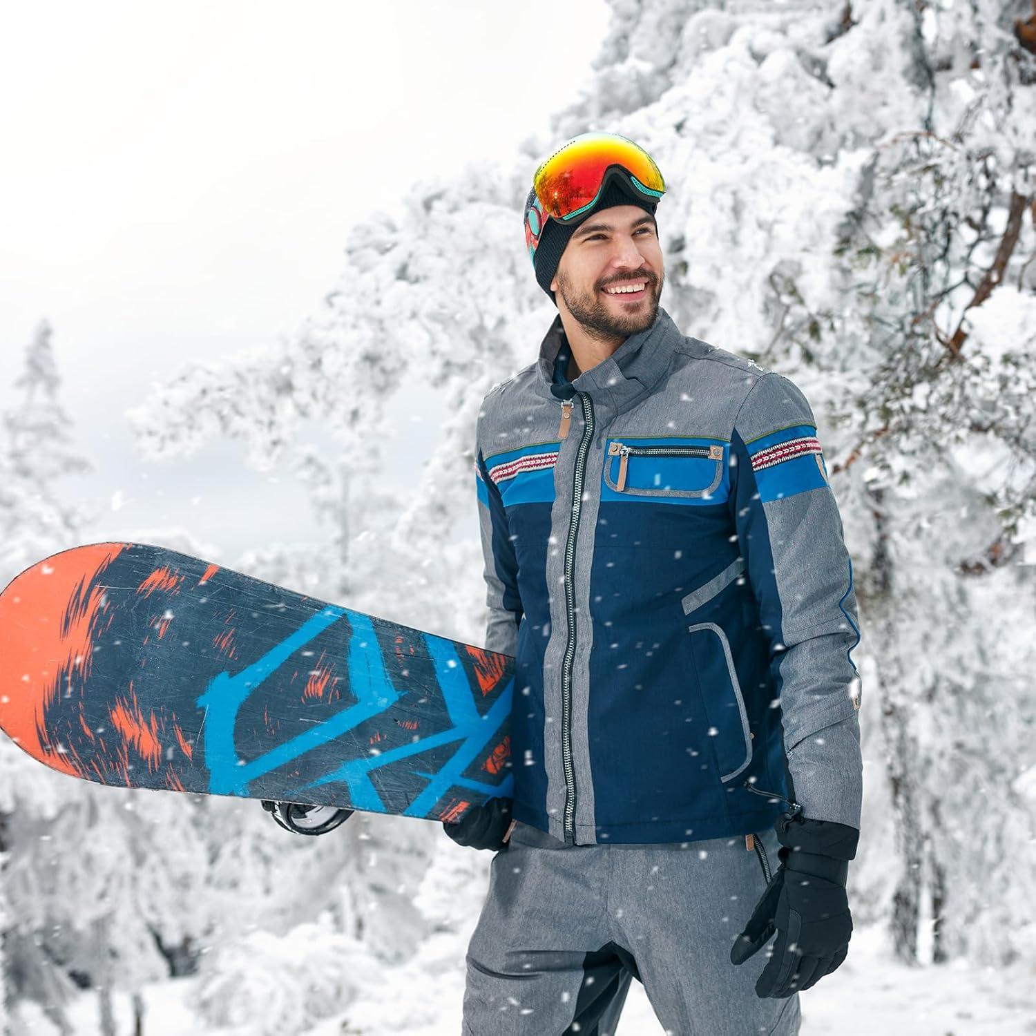 Balaclava Térmica a Prueba de Viento Unisex - Negro Azul