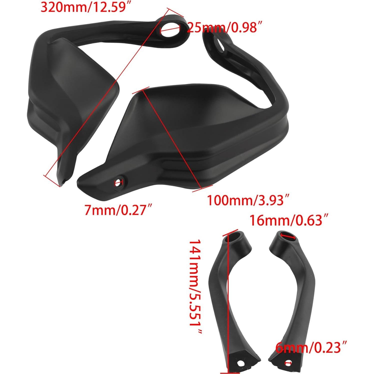 Protecciones de Manillar ABCERRSI para Motocicletas R1200GS S1000XR