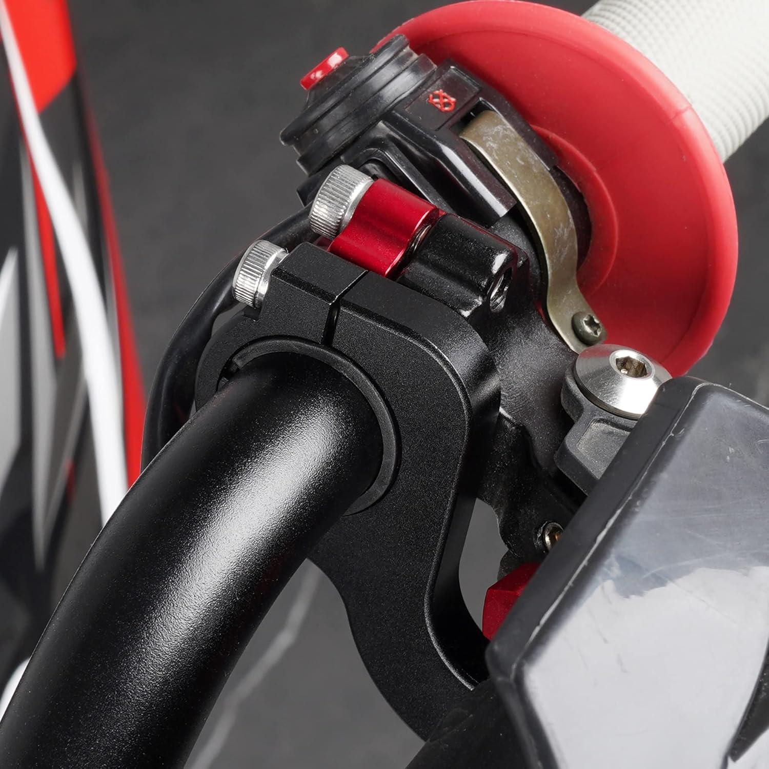 Protecciones de Manos WATODAY para ATV y Motocicletas - Negro