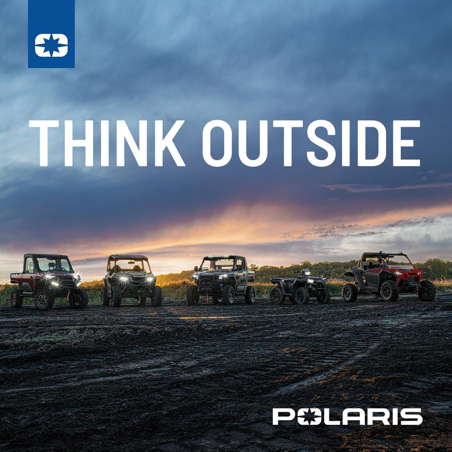 Manillares Negros Polaris 2879192 Resistentes al Impacto