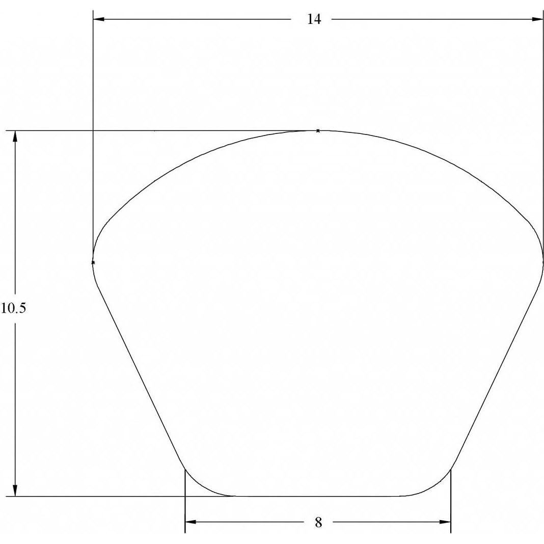 Almohadilla de Asiento Saddlemen SaddleGel - Piel de Oveja Grande