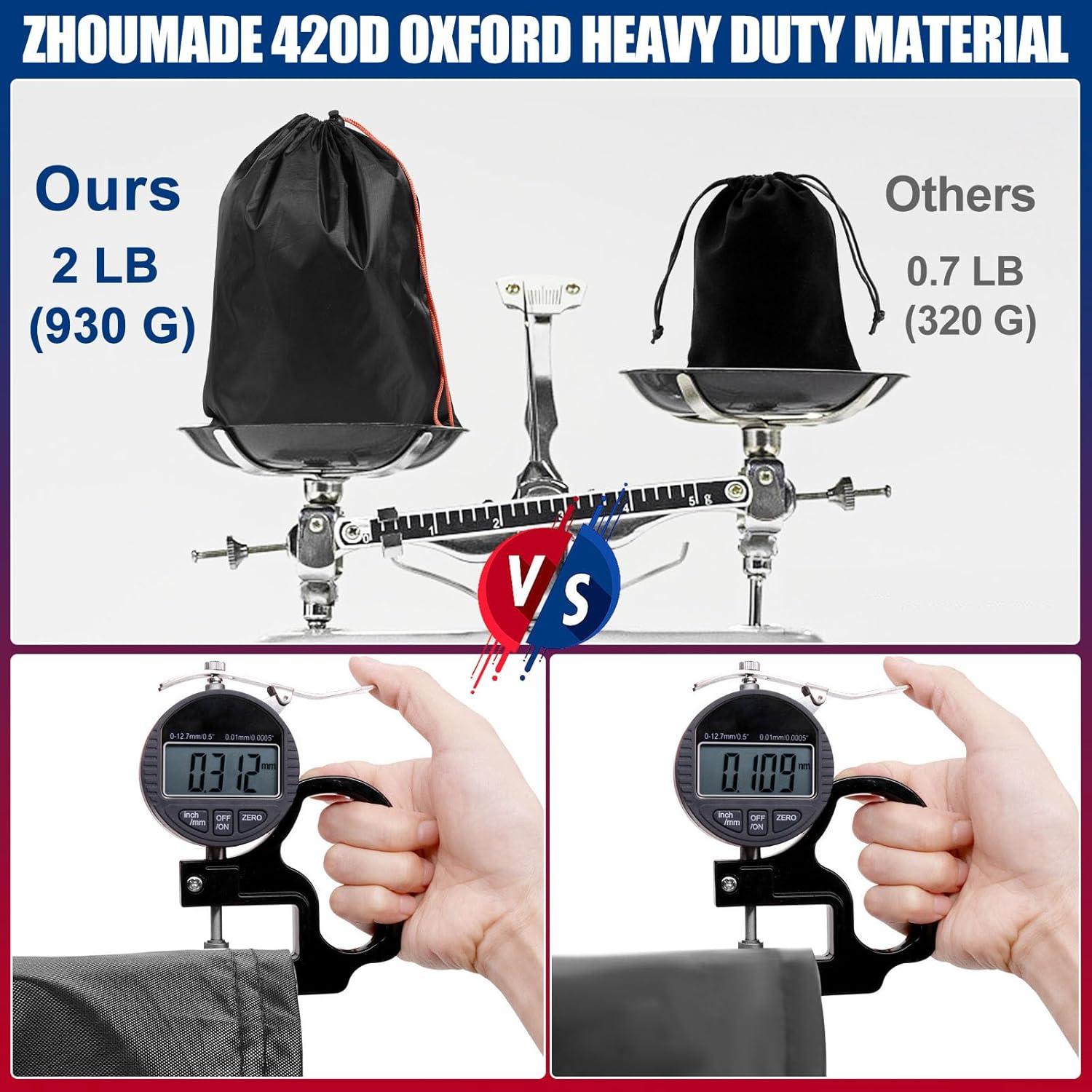 Cubierta de Lluvia ZHOUMADE para Scooter de Movilidad 180 cm