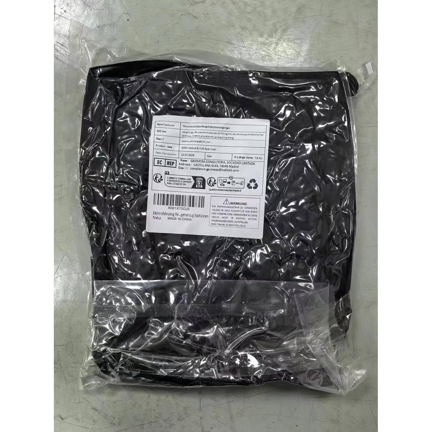 Cubierta de Lluvia ZHOUMADE para Scooter de Movilidad 180 cm