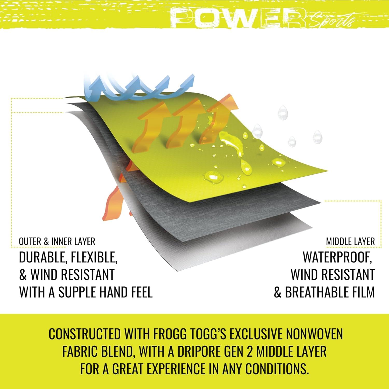 Chaqueta de lluvia reflectante Frogg Toggs Road Toad XX-Large