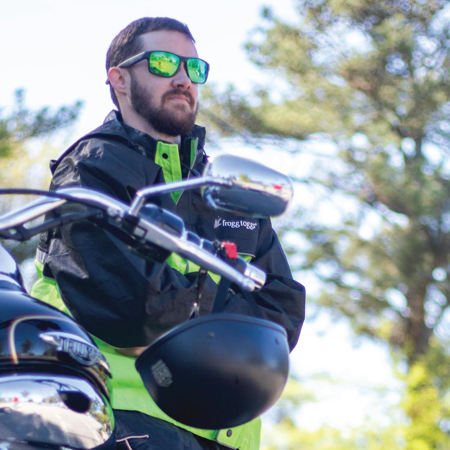 Chaqueta de lluvia reflectante Frogg Toggs Road Toad XX-Large