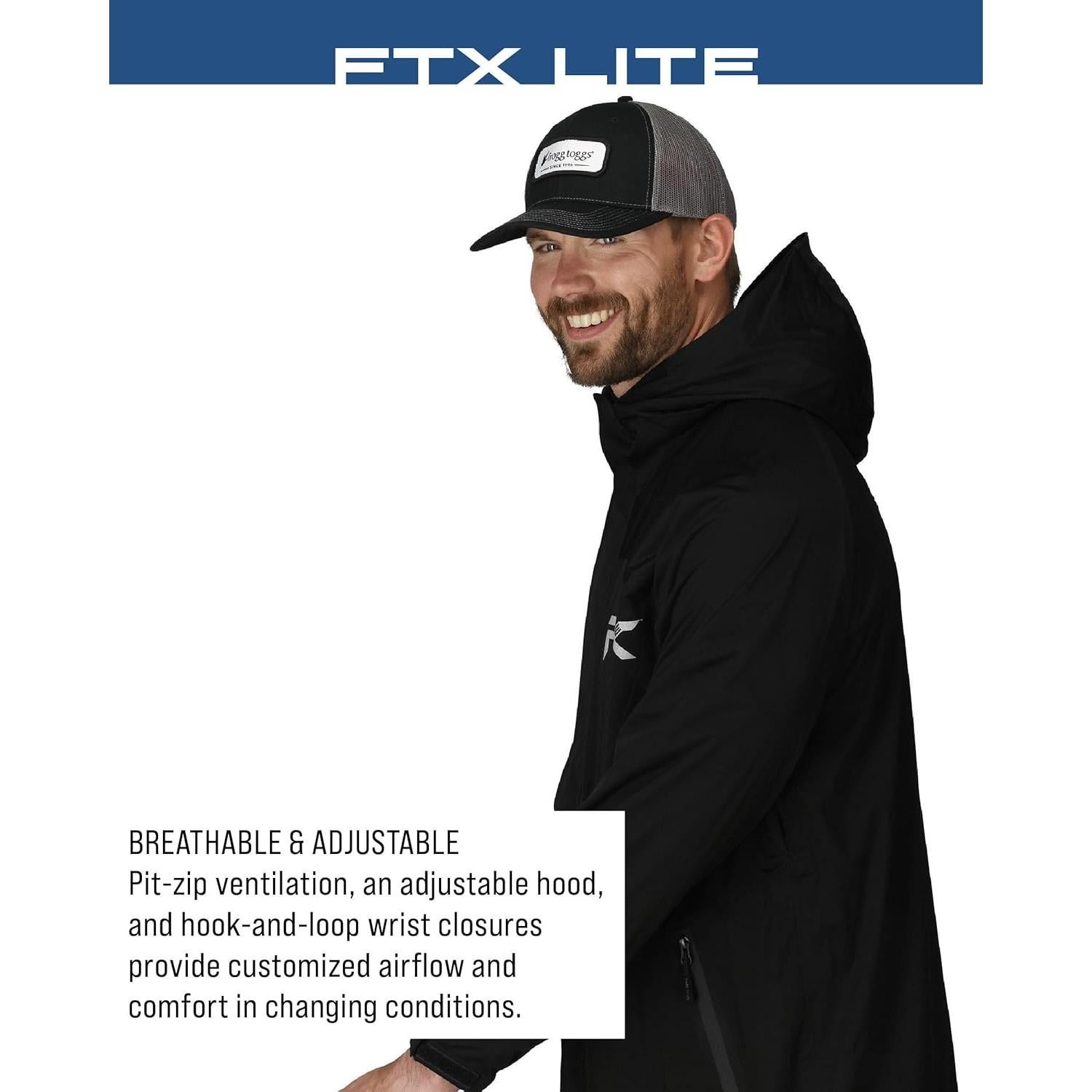 Chaqueta de Lluvia FROGG TOGGS FTX Lite Hombre Impermeable