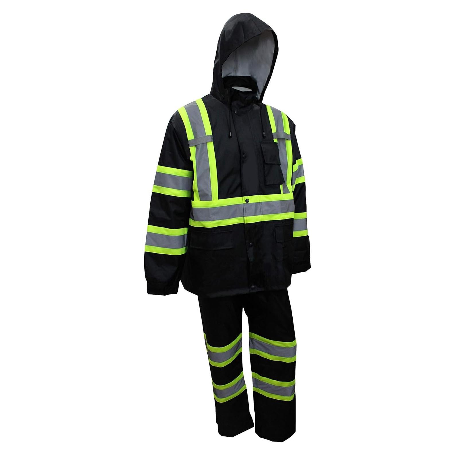 Conjunto de Lluvia RK Industries Clase 3 Alta Visibilidad S