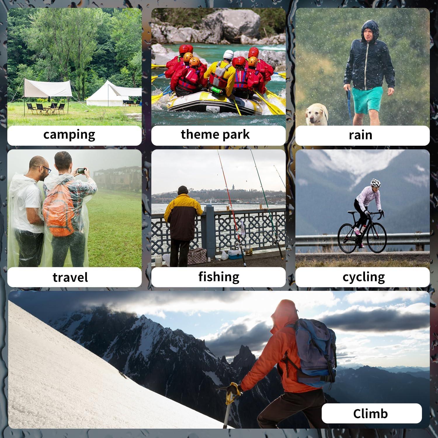 Traje de Lluvia Impermeable Unisex 3X Verde Oscuro Reflectante