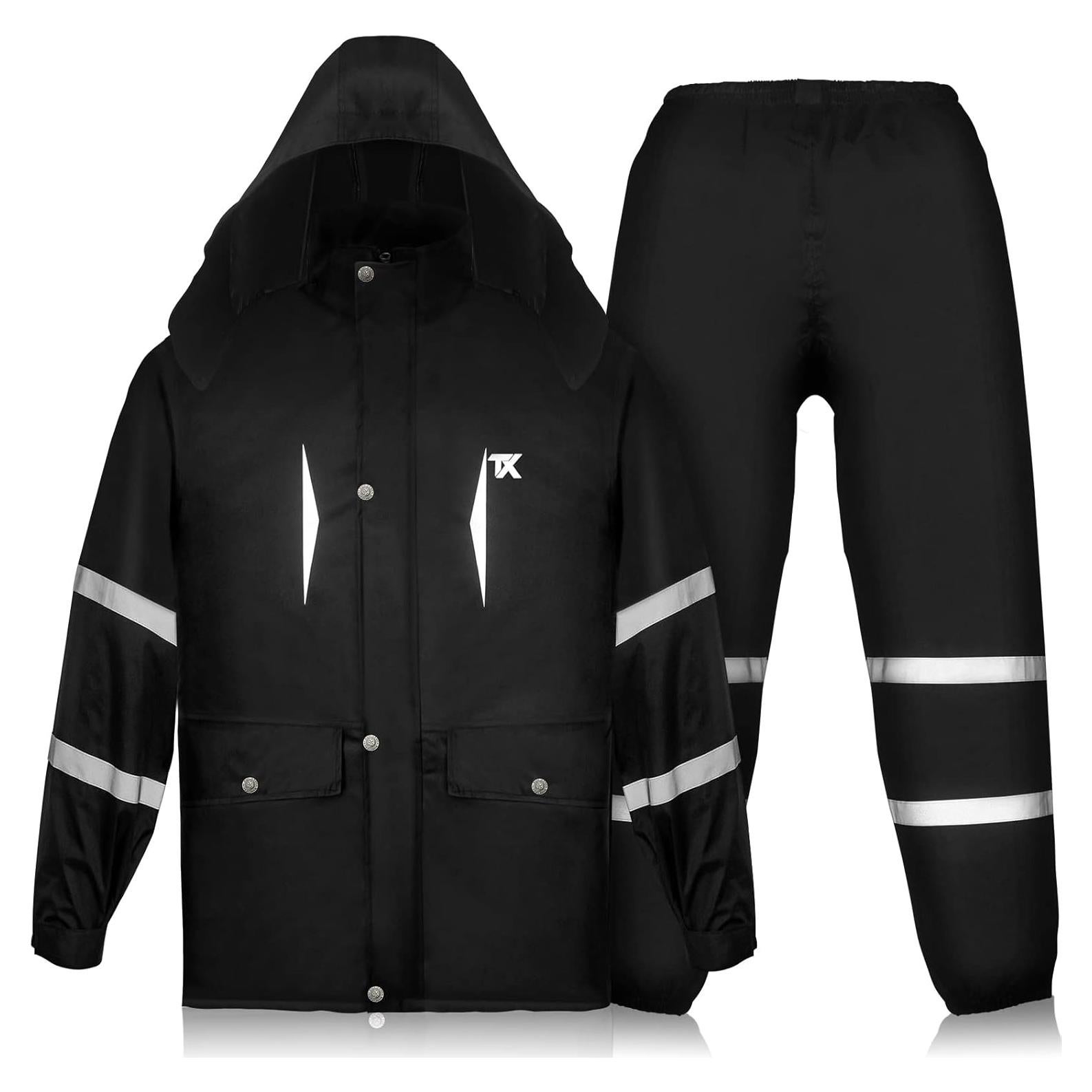 Traje de Lluvia Impermeable para Hombres TaihuaXin 4X Grande