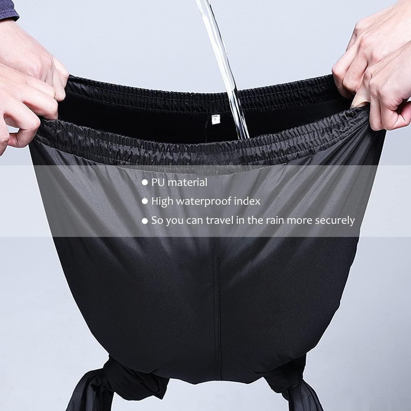 Traje de Lluvia Impermeable Unisex HANMENGXUAN 3X-Ligero Azul