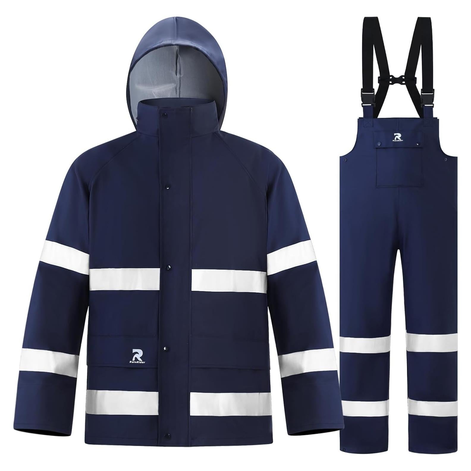 Traje de Lluvia Impermeable RainRider Unisex XX-Large Marino