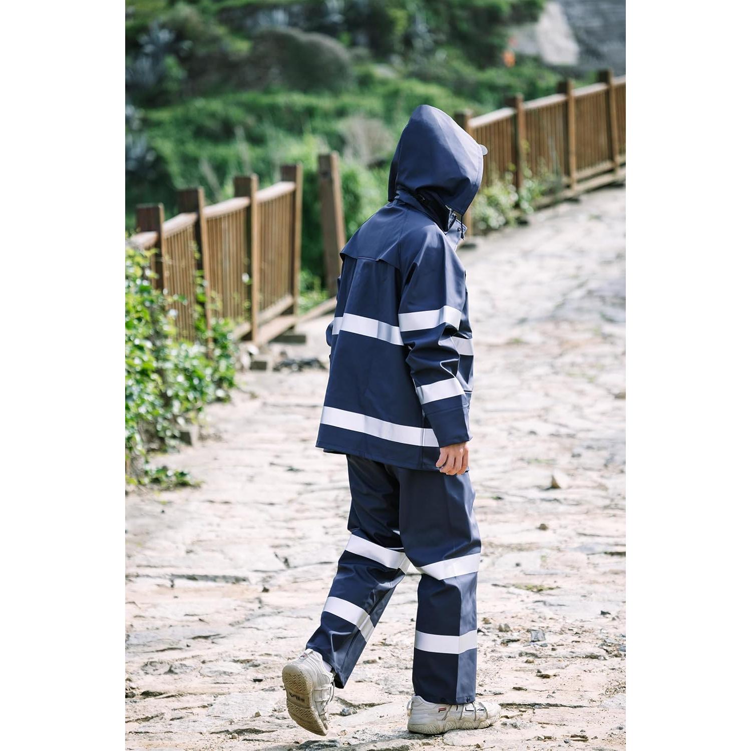 Traje de Lluvia Impermeable RainRider Unisex XX-Large Marino