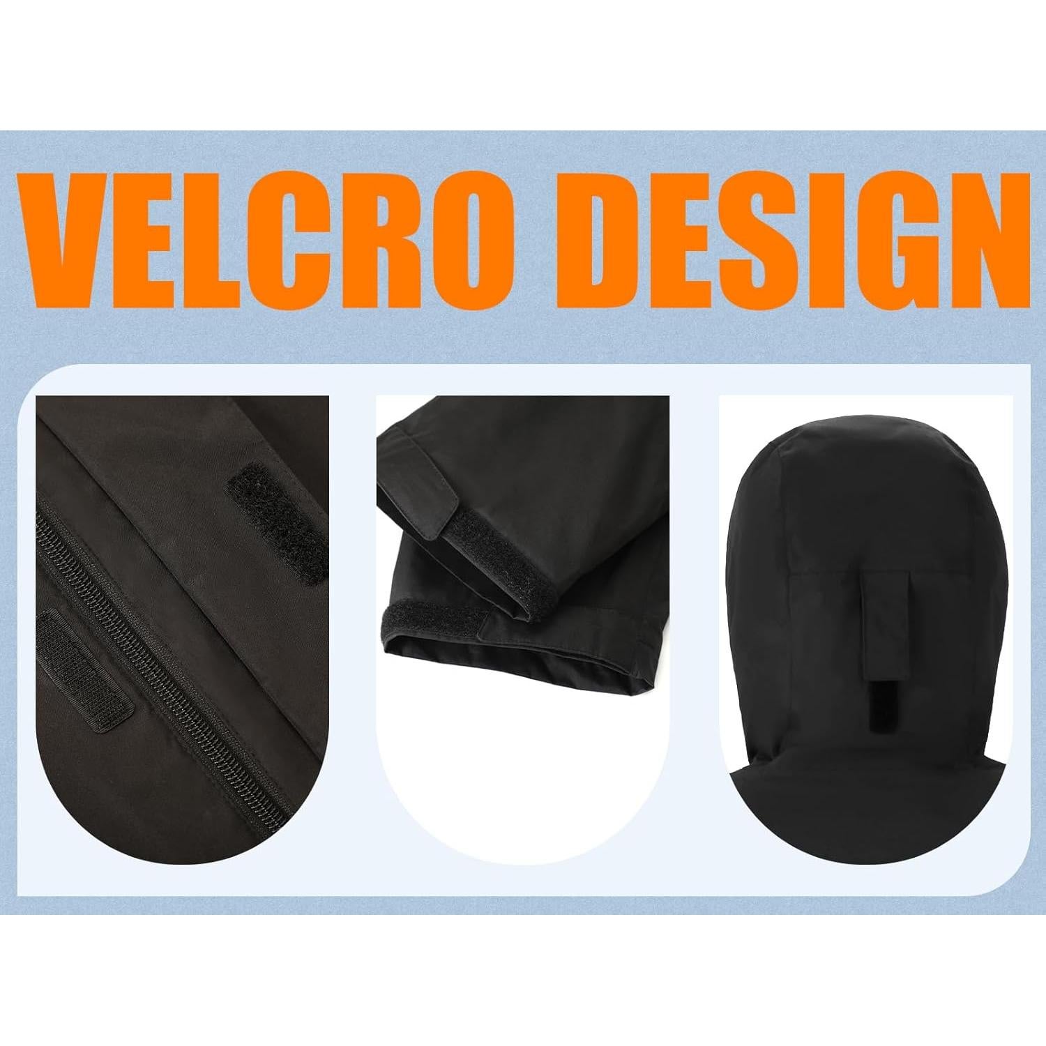 Traje de Lluvia Rizzon Impermeable Adulto Unisex Negro