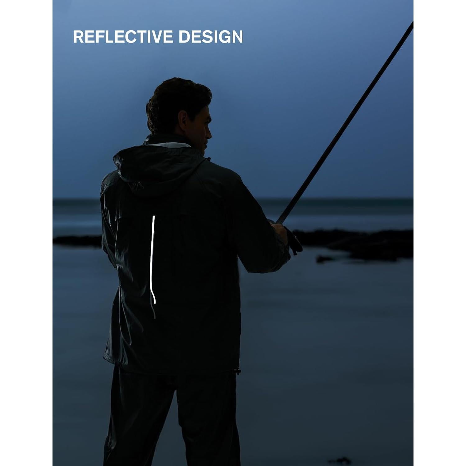 Traje de Lluvia Impermeable TOWN&FIELD para Hombres y Mujeres