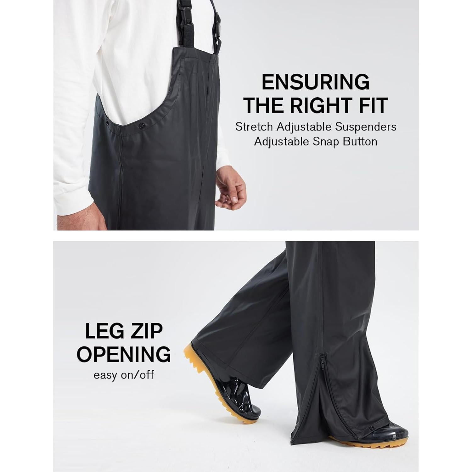 Traje de Lluvia Impermeable TOWN&FIELD para Hombres y Mujeres