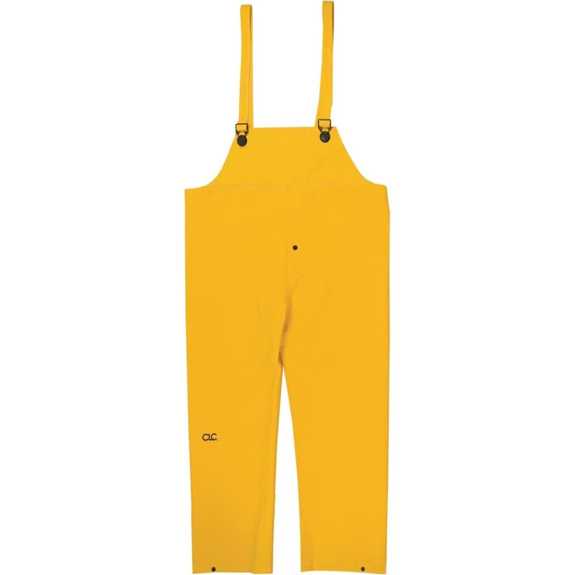 Traje de Lluvia Pesado PVC Custom Leathercraft 3 Piezas X Grande Amarillo