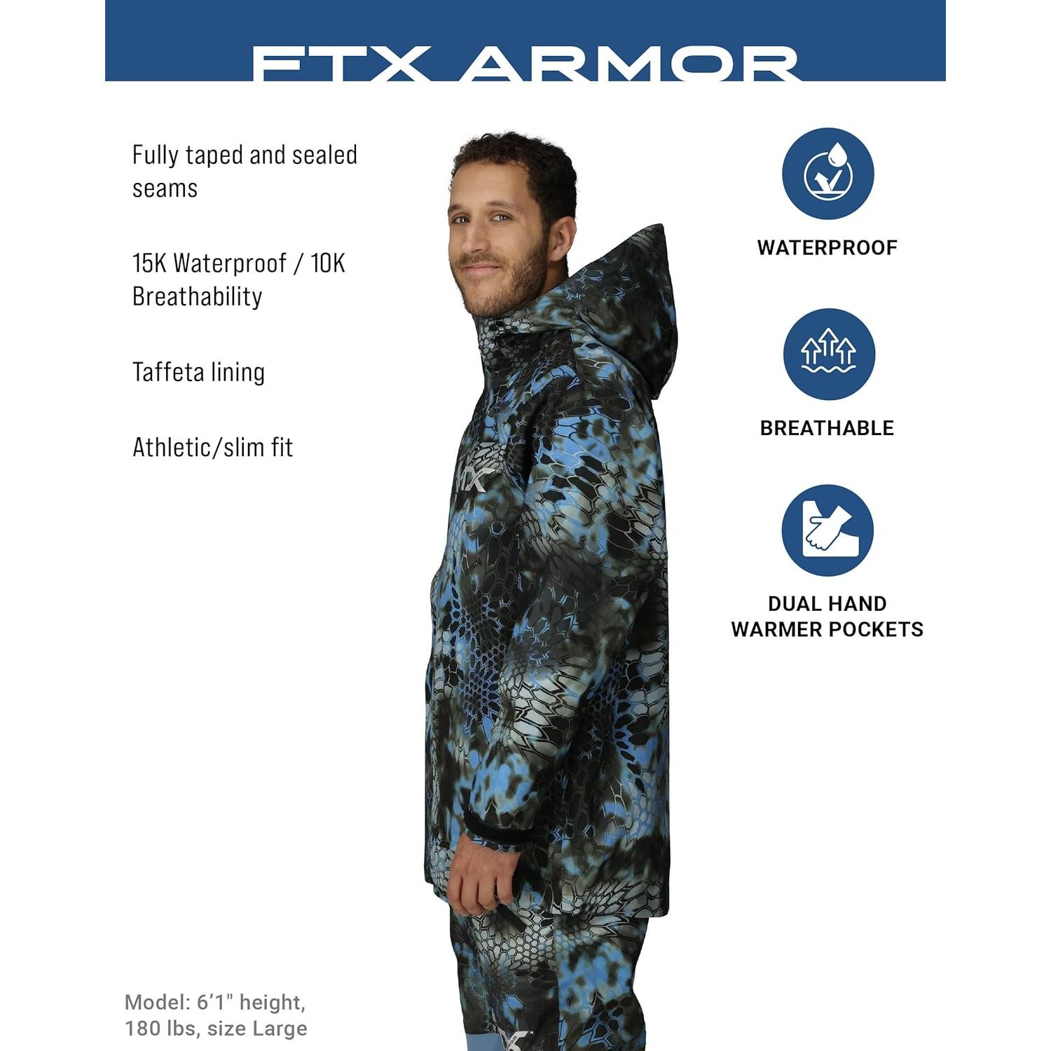 Chaqueta Impermeable FTX Armor FROGG TOGGS Hombre X-Large