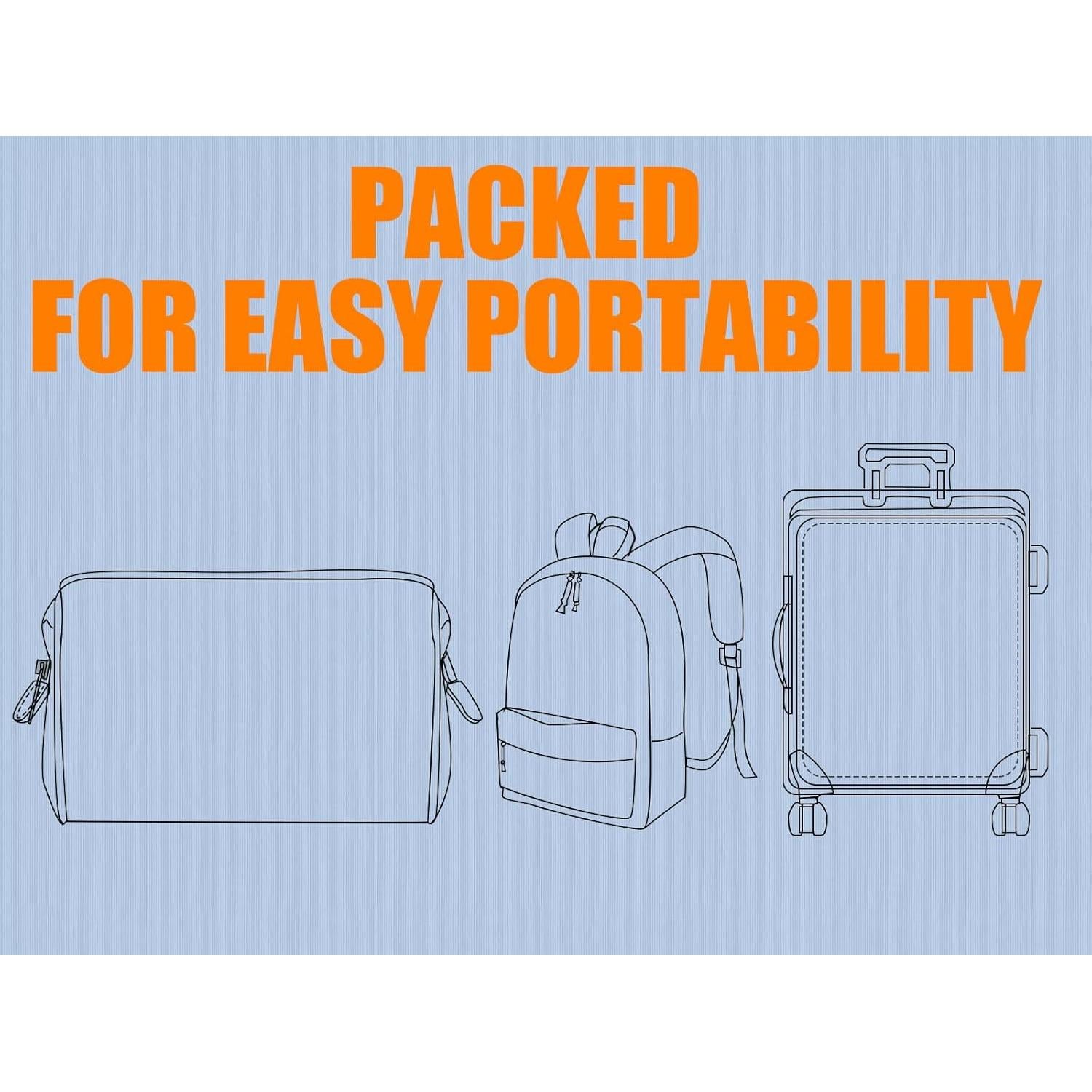 Traje de Lluvia Ultra-Lite Unisex Impermeable 2 Piezas Negro