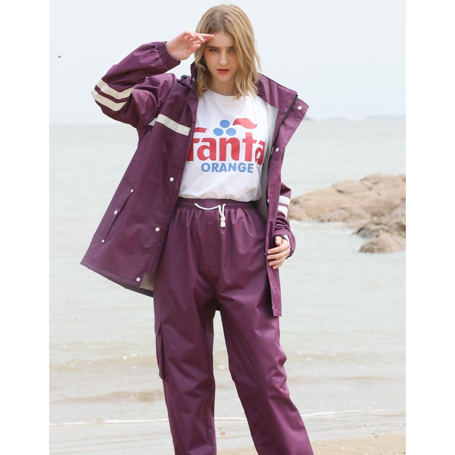 Traje de Lluvia Impermeable Mujer Rainfreem 2 Piezas X-Large