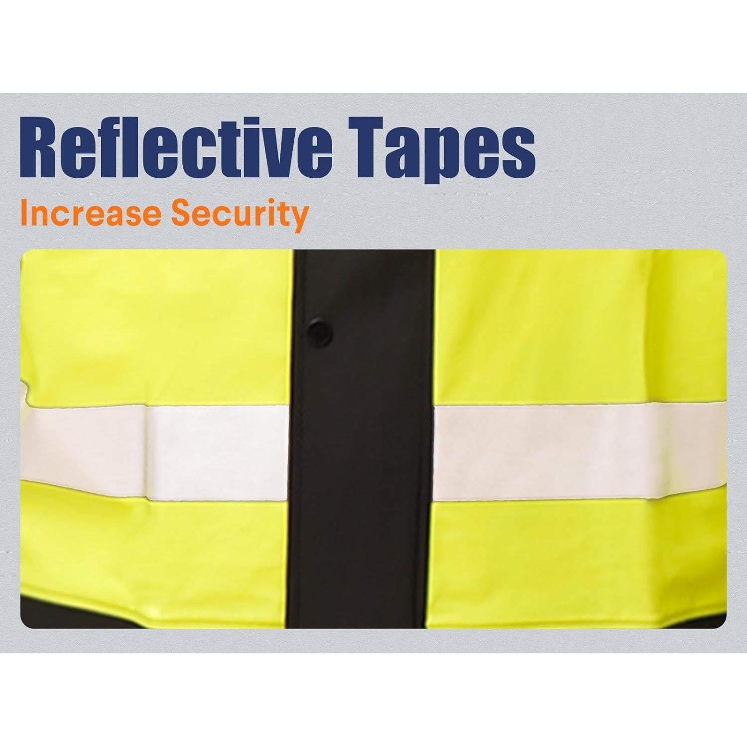 Traje de Lluvia Rizzon Unisex Impermeable Hi-Vis Grande