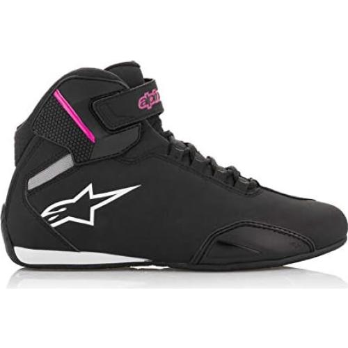 Zapatos de Motocicleta Unisex Alpinestars 39 EU Negro
