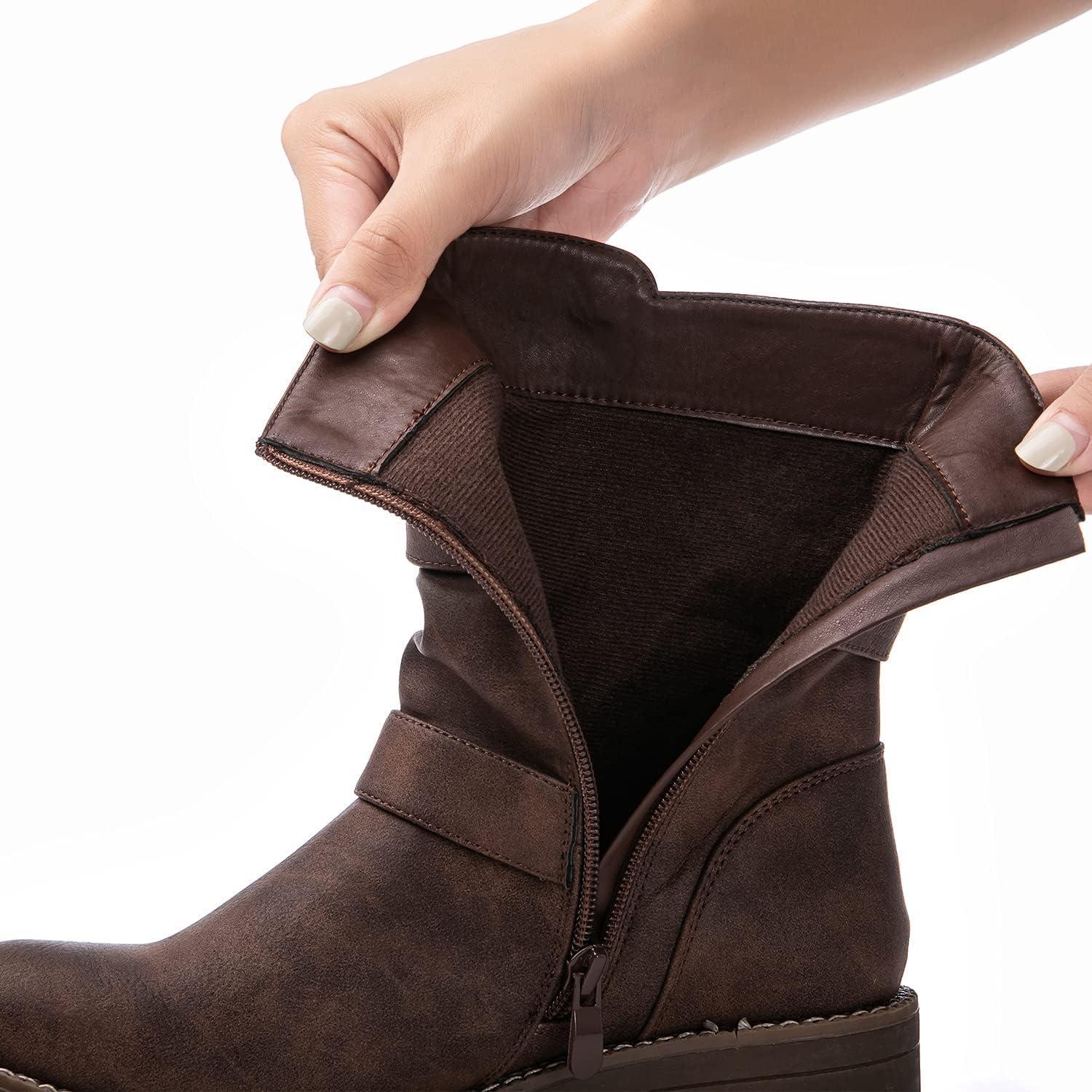 Botas de Motociclista para Mujer Globalwin GW-W21YY13, Negro, T. 8.5