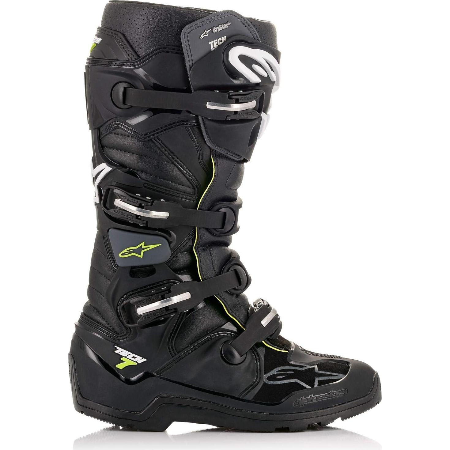 Botas Alpinestars Tech 7 Enduro Hombre 2.27 kg Negro/Gris