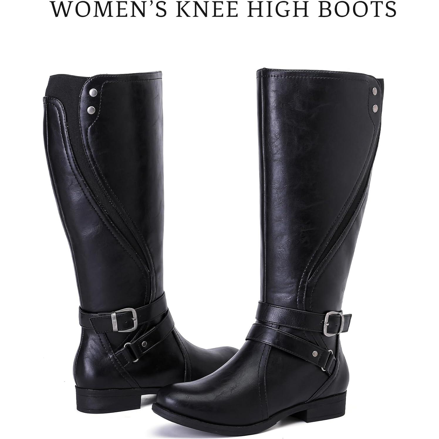 Botas Altas de Rodilla para Mujeres Ruiee - Elegantes y Cómodas