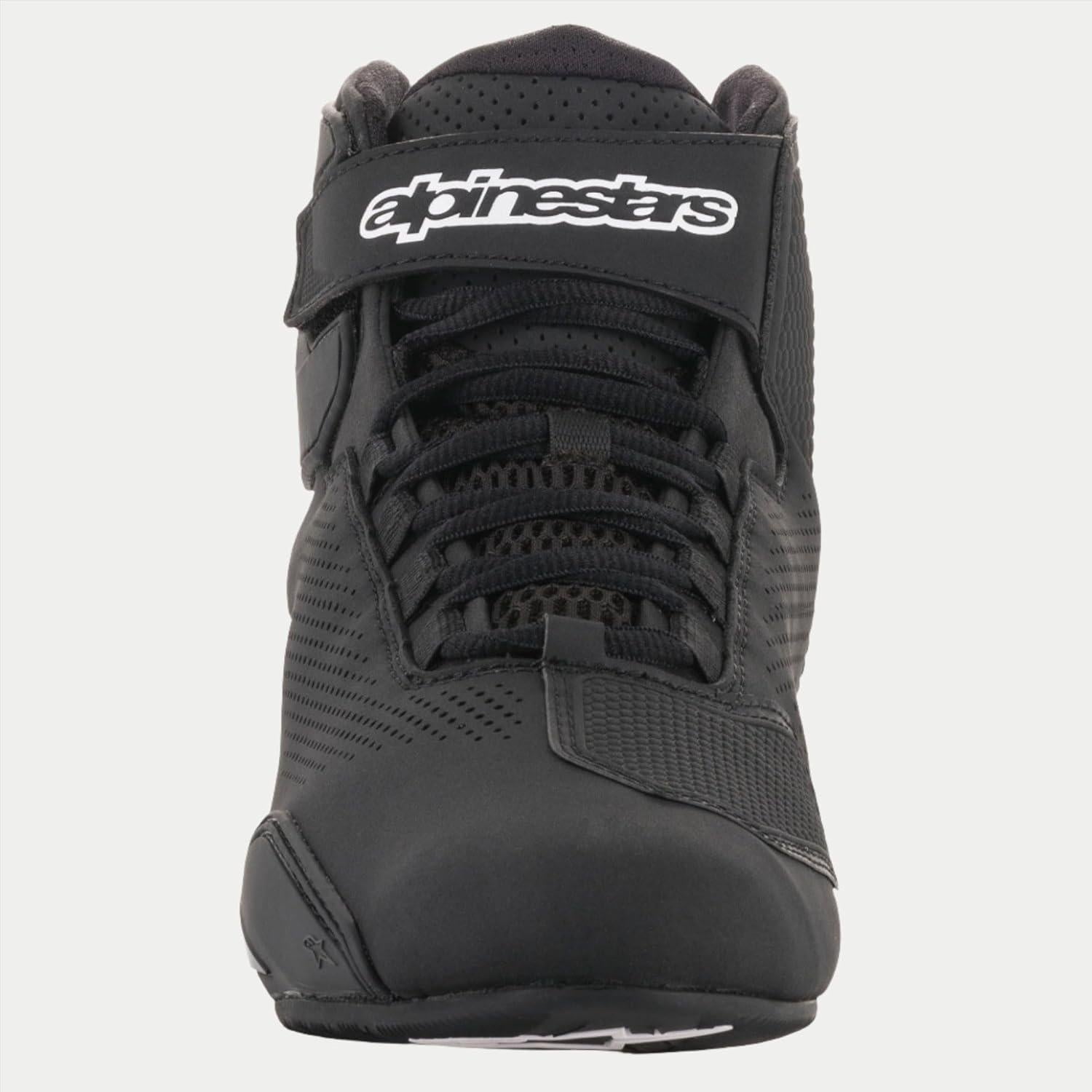 Zapato de Motocicleta Ventilado Alpinestars Sektor Hombre 7.5 Negro
