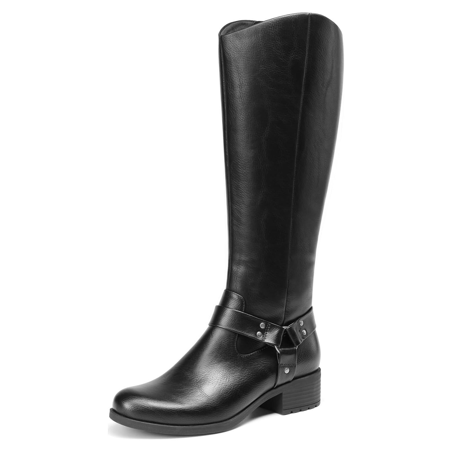 Botas hasta la Rodilla Dream Pairs para Mujeres - Negras, Cómodas