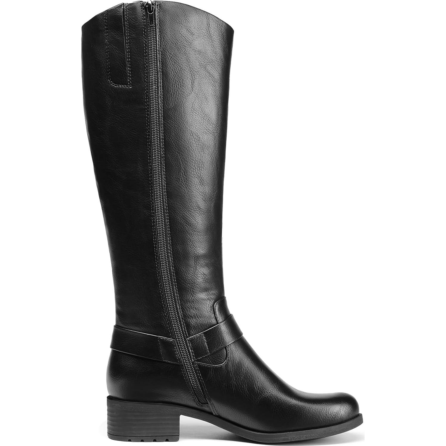 Botas hasta la Rodilla Dream Pairs para Mujeres - Negras, Cómodas