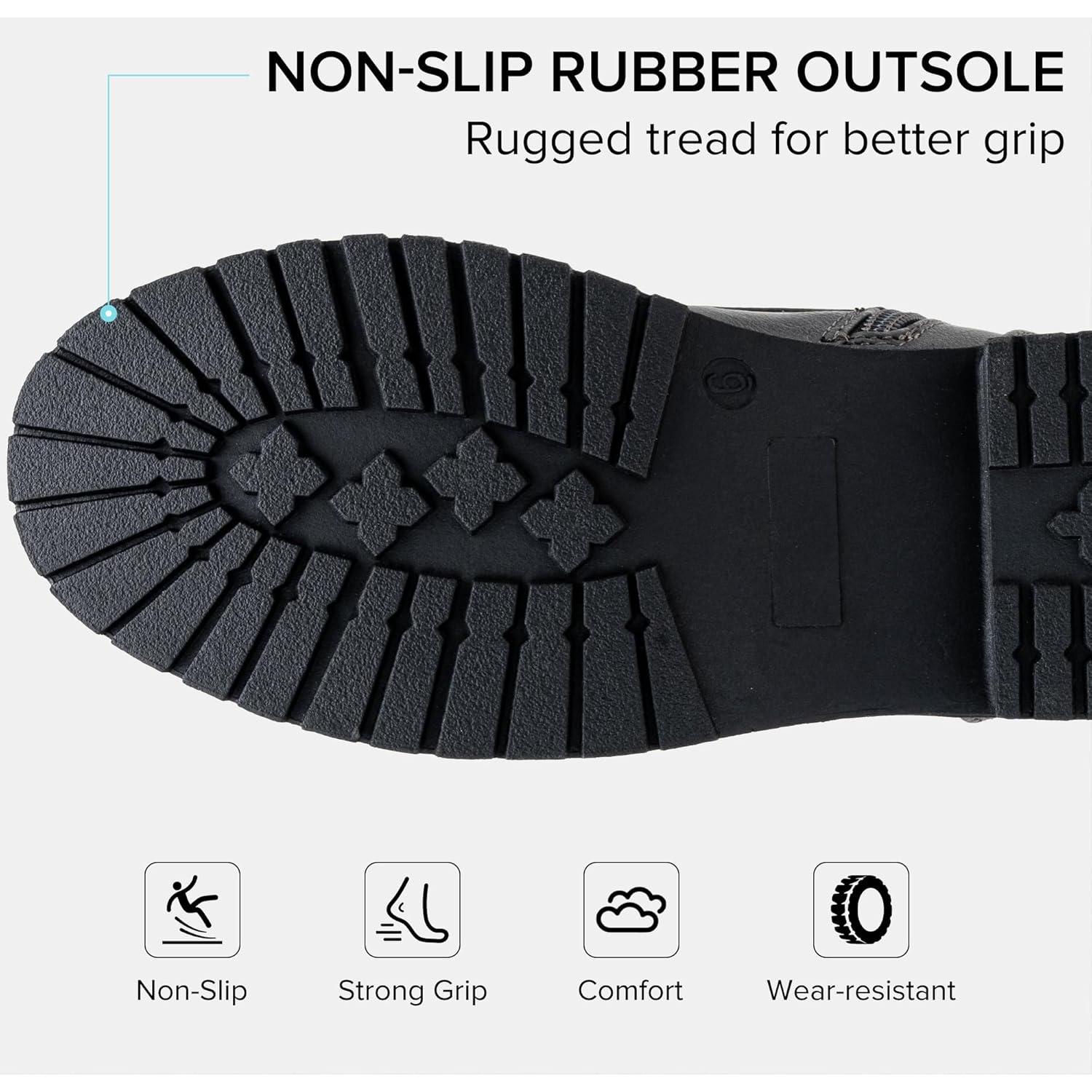 Botas de Combate Vepose 928 para Mujeres con Bolsillo Lateral