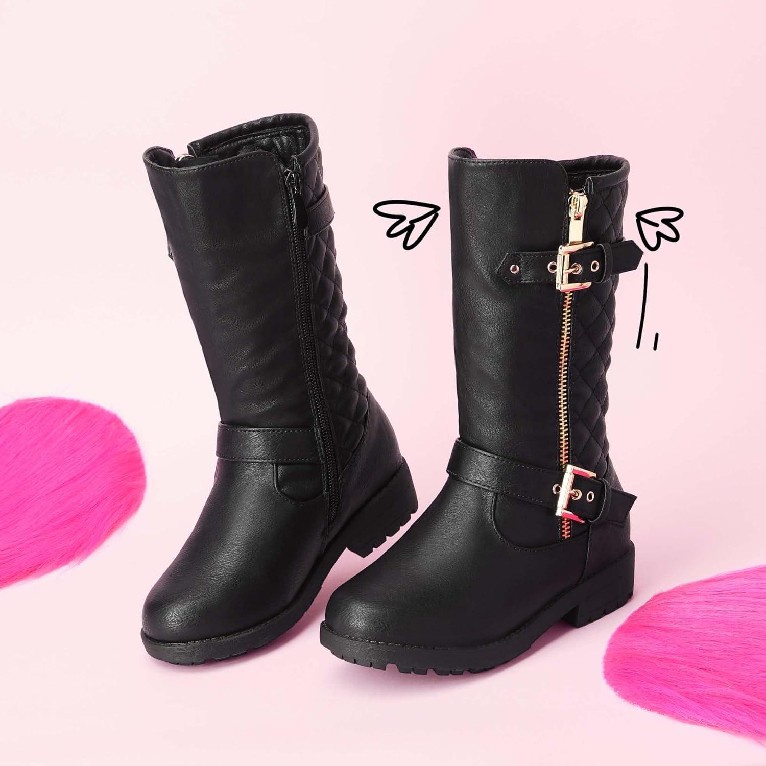 Botas de Invierno para Niñas Dream Pairs, Forro Sintético