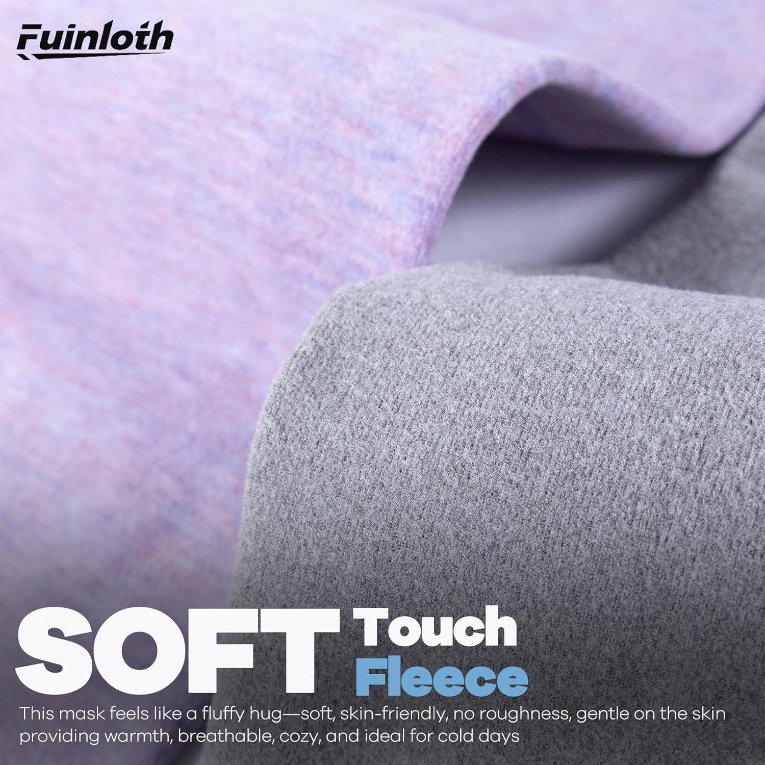 Gaiter de Cuello Térmico Fuinloth 2 Pack - Unisex Negro