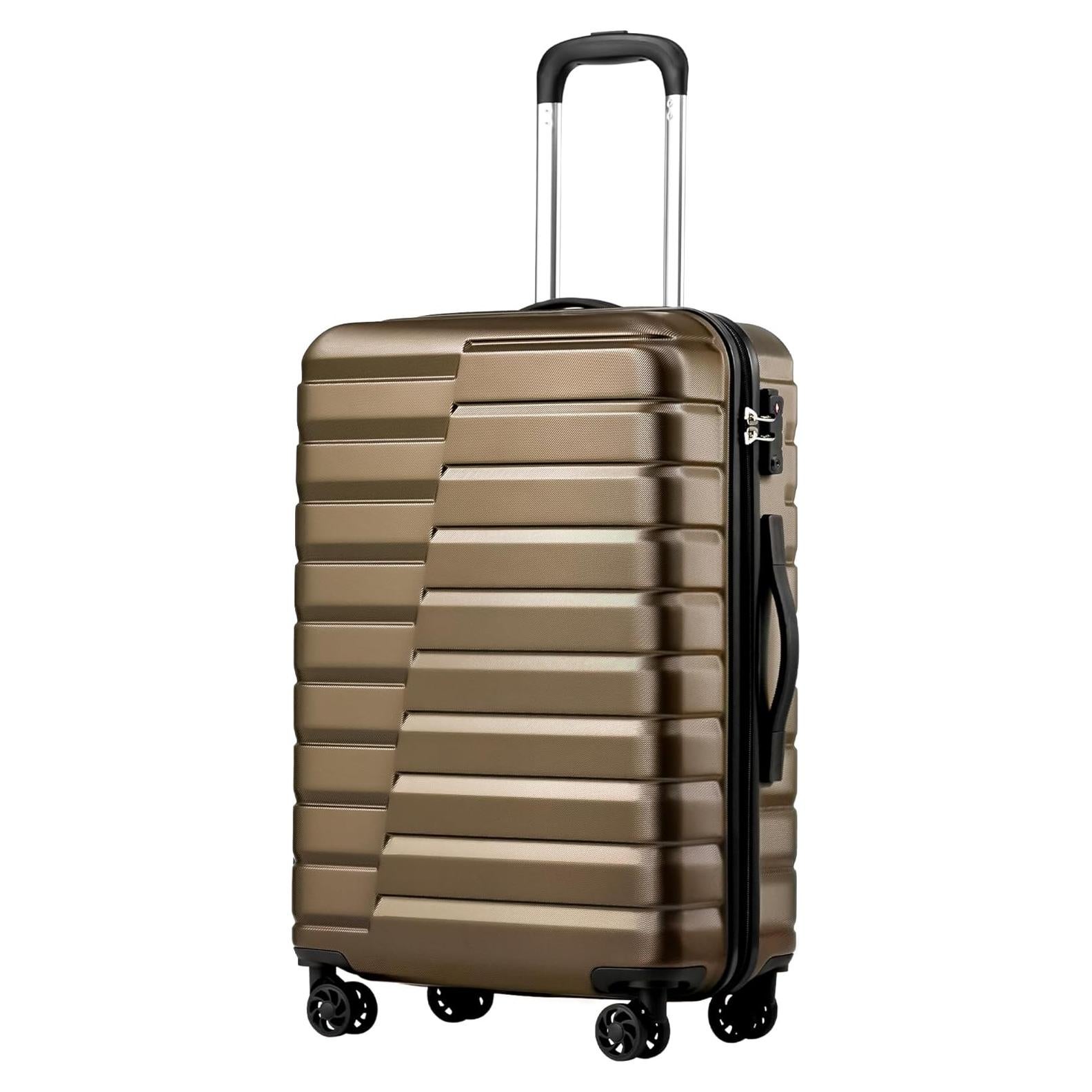 Maleta Coolife 24" Dura PC+ABS con Ruedas y TSA