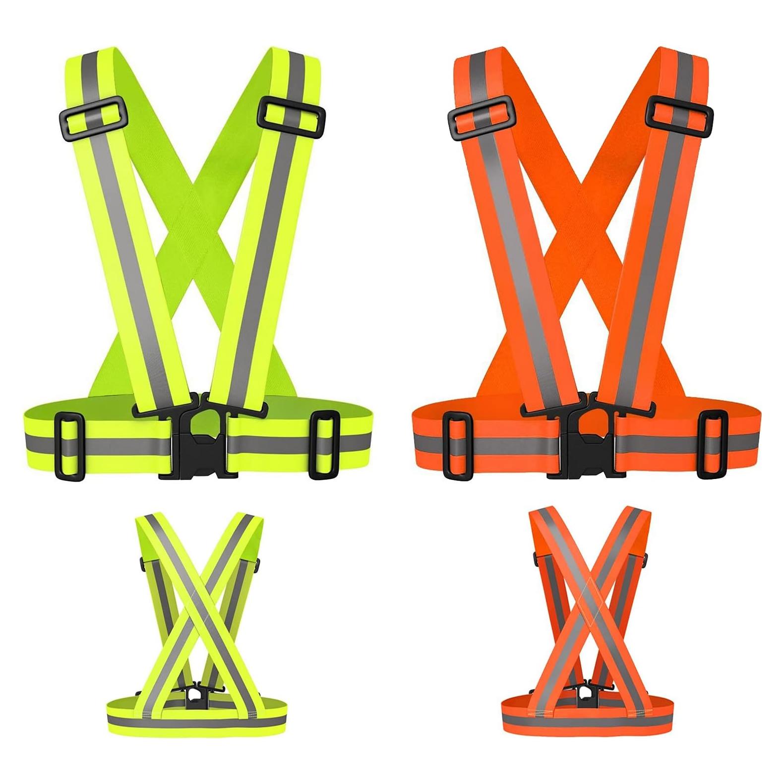 Chaleco Reflectante Ajustable AUOON para Correr y Ciclismo