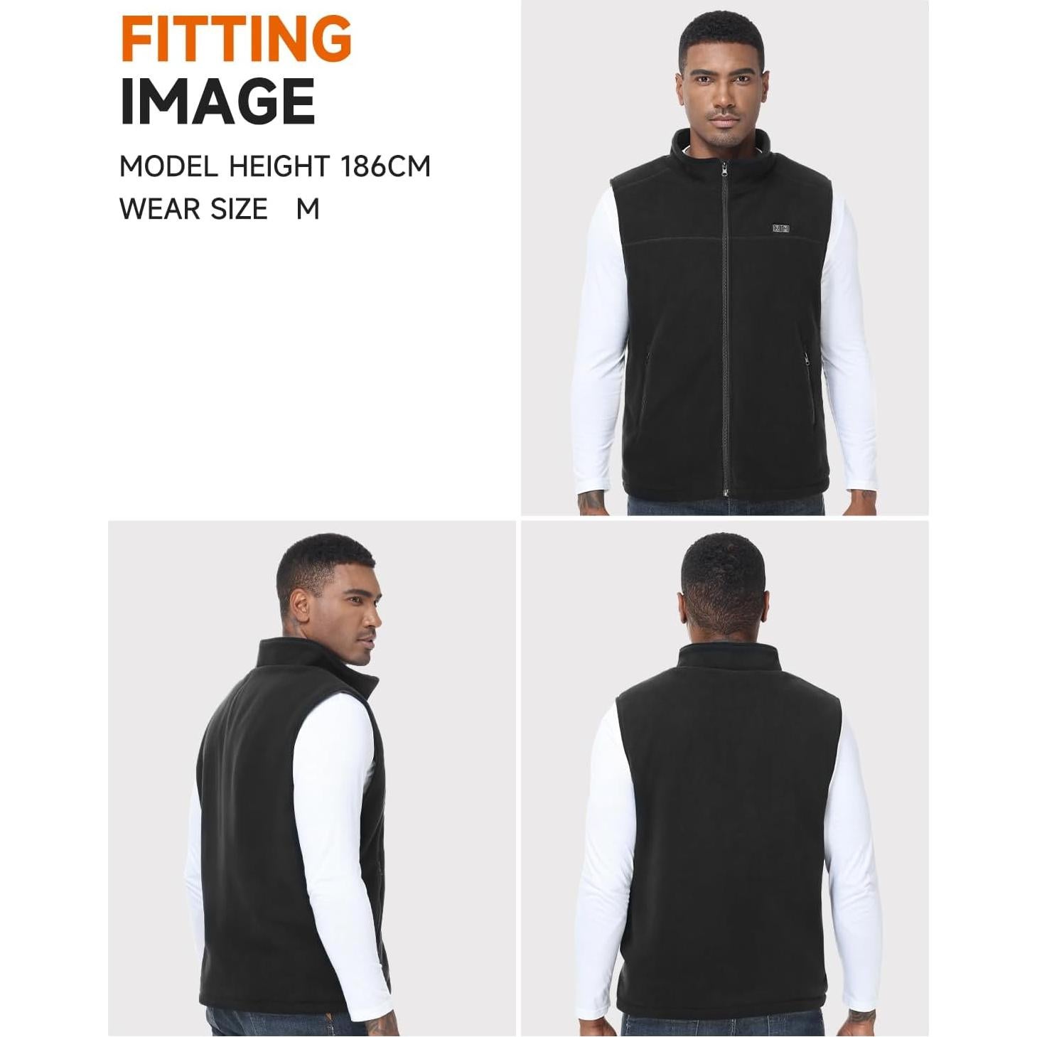 Chaleco Calentado Labcool Unisex Microforro Polar 10000mAh