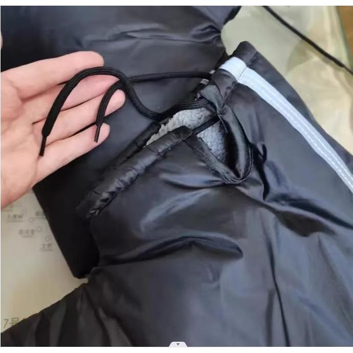 Manoplas de Manillar Cintina para Motocicleta y ATV, Negras