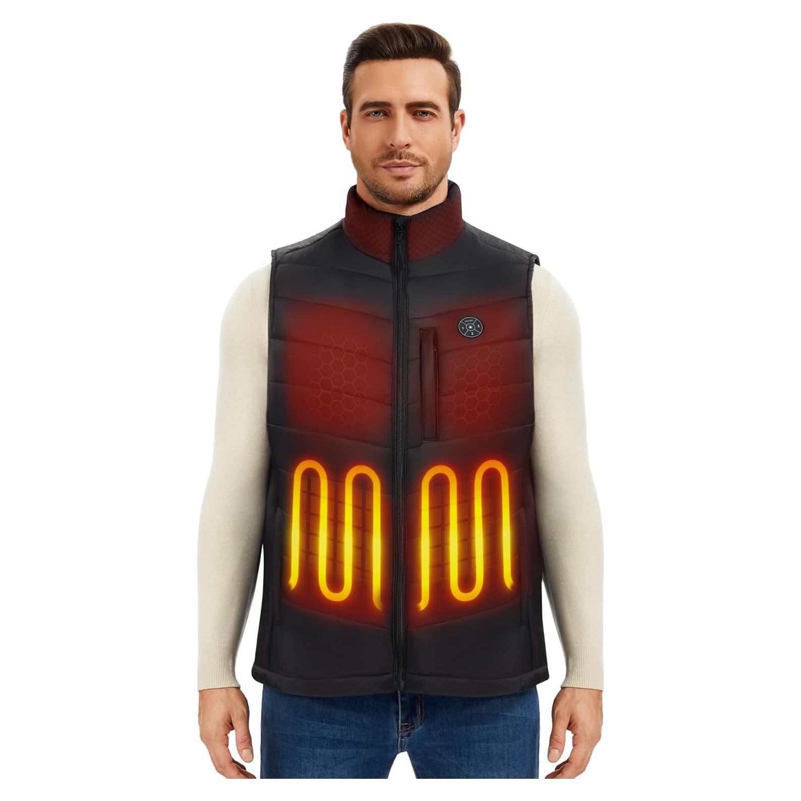 Chaleco Térmico Eltena para Hombres con Batería 12000mAh