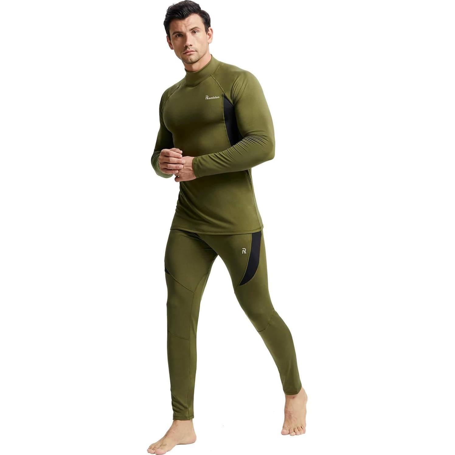 Ropa Interior Térmica para Hombres Romision - Long Johns Mediano