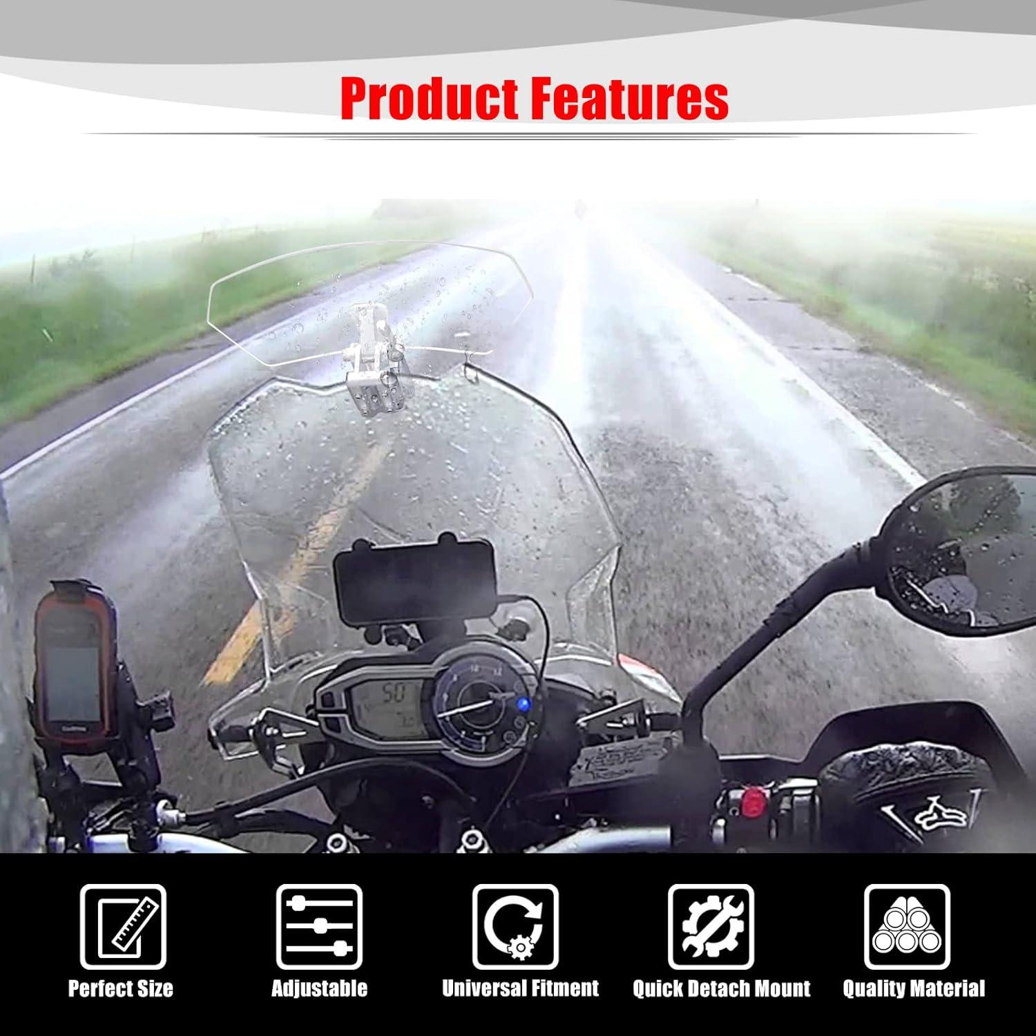 Goldfire Sistema de Enfriamiento y Extensión de Parabrisas Moto