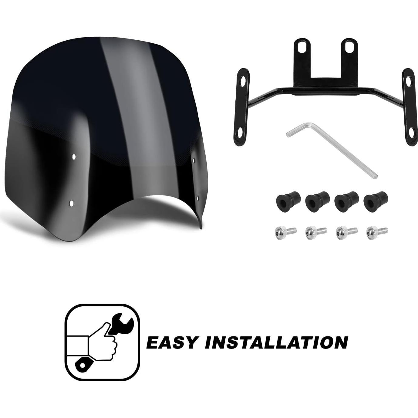 Spoiler Parabrisas VASTMT para Motocicleta Rebel CMX 300/500