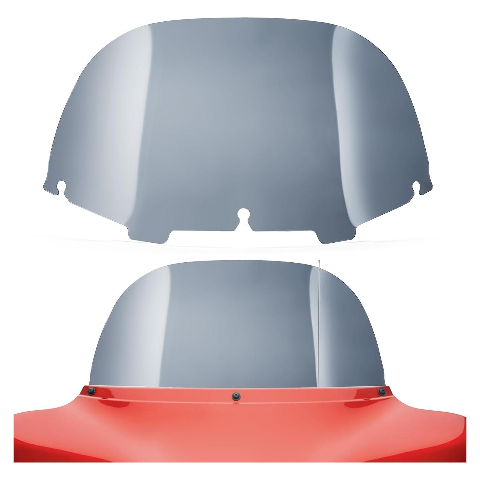 Parabrisas Onda 10" Amazicha para Harley Davidson 1996-2013