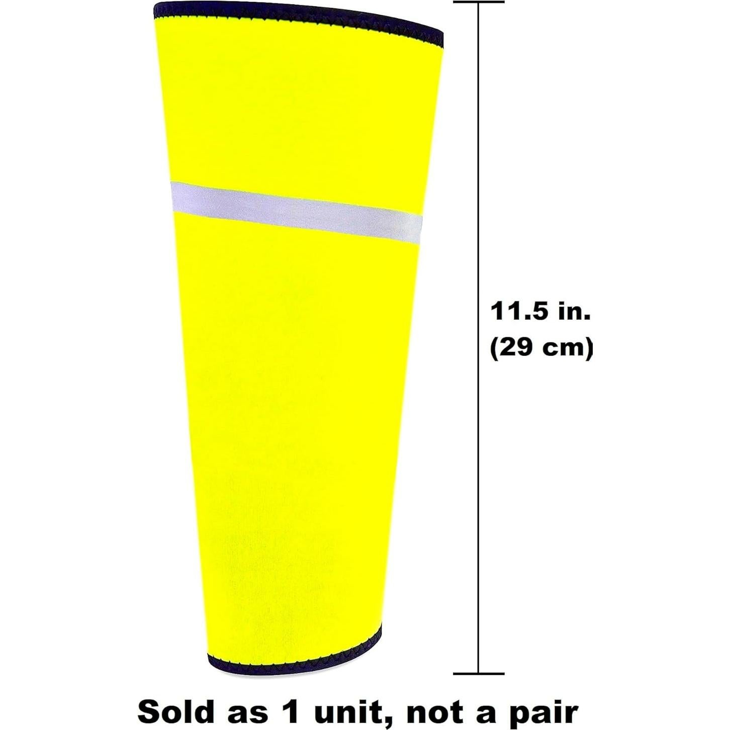 Protector de Pantalón de Bicicleta Leg Shield Amarillo Reflectante