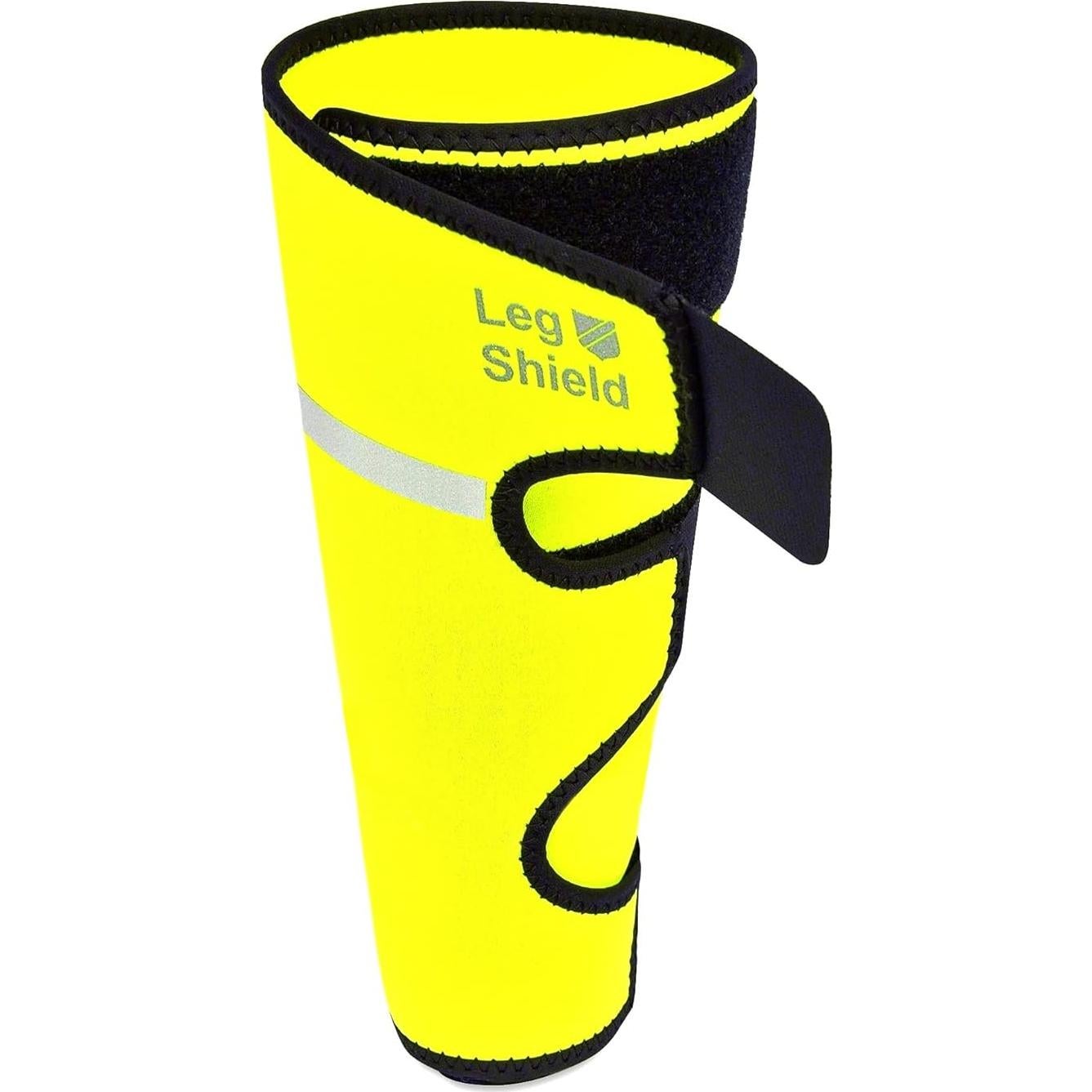 Protector de Pantalón de Bicicleta Leg Shield Amarillo Reflectante